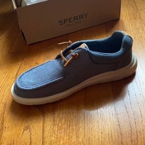 Sperry. Women's Captain's Moc Hemp Slip On. Brand new!
